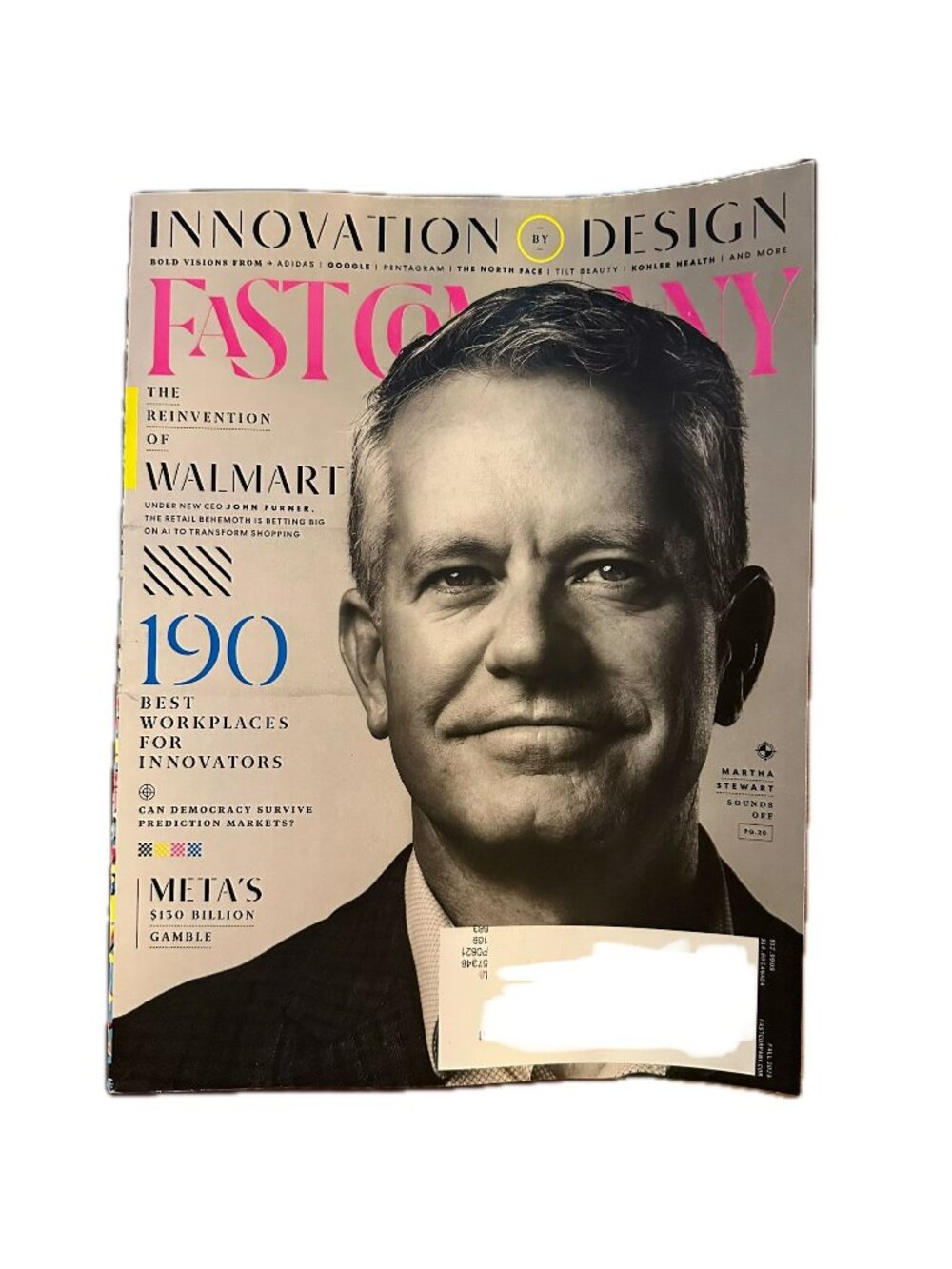 Fast Company Magazine Fall 2026 The Reinvention of Walmart Innovation by Design